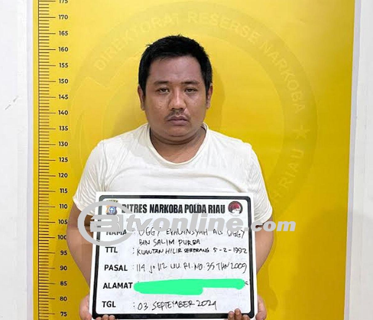 Polda Riau Tangkap Komplotan Pengedar Narkoba, Termasuk Napi dari Rutan Pekanbaru!