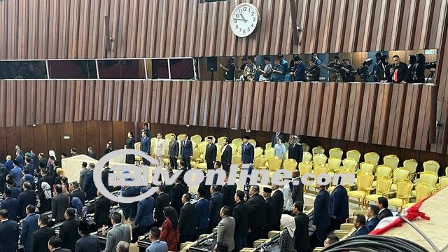 Pelantikan Ketua MPR diwarnai ‘Bolos’ Anggota Dewan