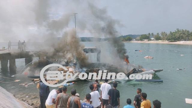 Update Korban Jiwa Ledakan Speedboat Tewaskan Rombongan Cagub Maluku Utara di Pulau Taliabu,4 Orang Tewas!