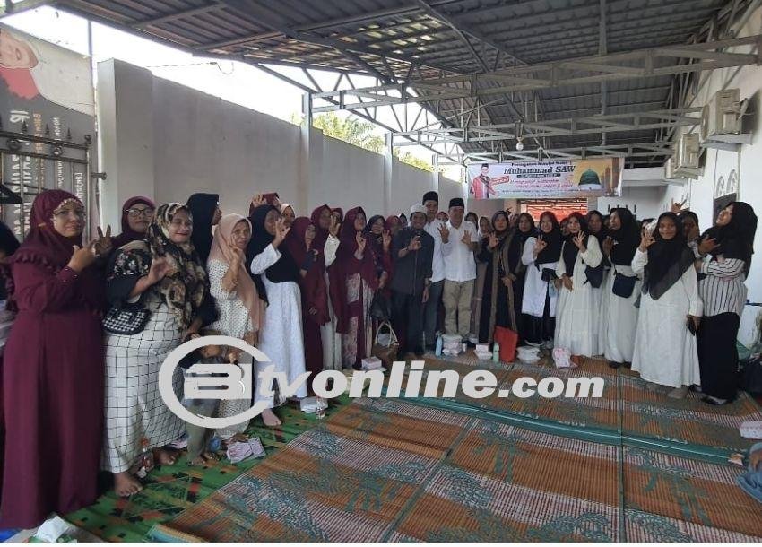 Ustadz Ucay dan Ratusan Ibu-ibu Wirid Doakan Zahir Menang Pilkada Batu Bara 2024