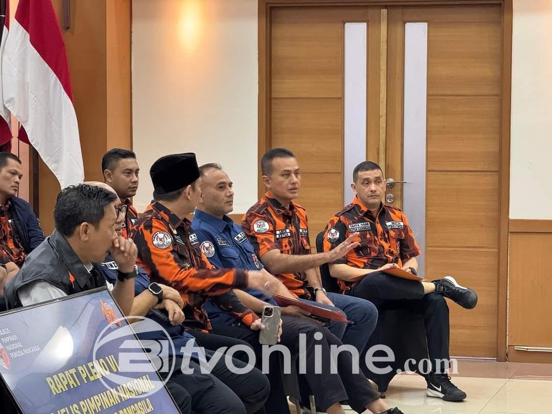 Musa Rajekshah dan Ketum Yapto Bahas Penguatan Peran Pemuda Pancasila dalam Pertemuan di Rapat Pleno