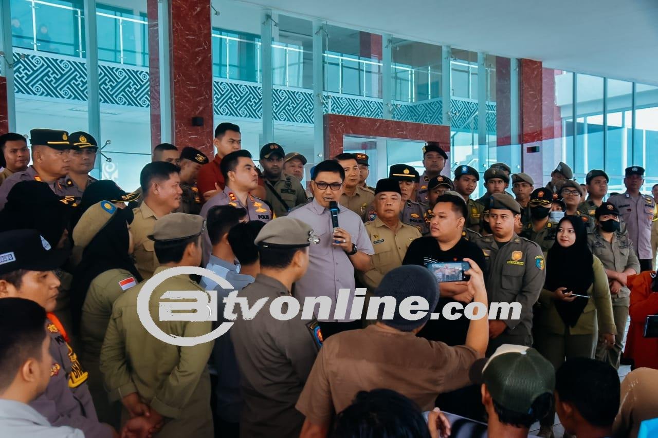 Pj. Bupati Batu Bara Tanggapi Tuntutan GAP-SU Untuk Tetap Jaga Netralitas ASN