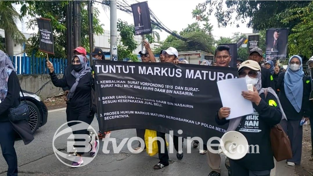 Diduga Tidak kooperatif dan meLecehkan Proses Hukum, Ahli Waris Daam Bin Nasirin Minta Kapolda Tindak tegas Markus Marturo