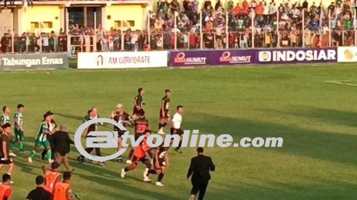 Insiden Kericuhan Usai Laga PSMS Medan vs FC Bekasi City! Wasit Dikejar-kejar?!