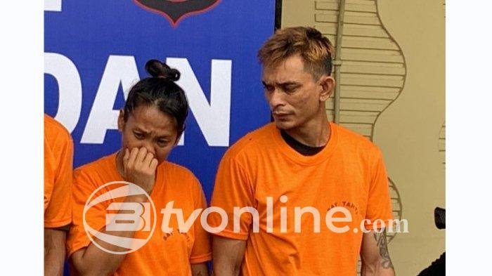 Pasangan Kekasih Ditangkap Polisi Usai Terlibat Pencurian Rokok di Medan