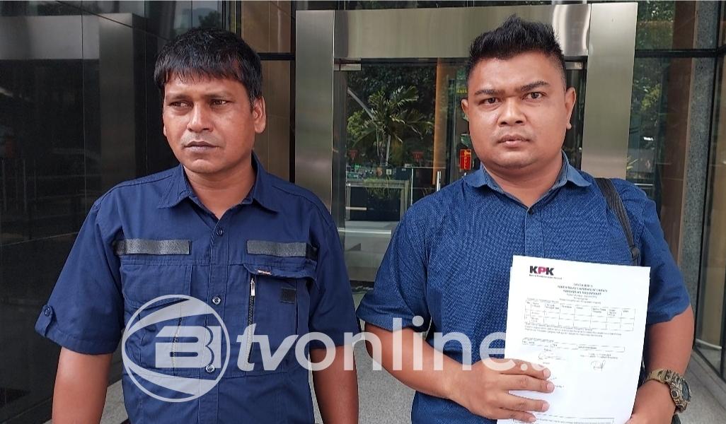 GERBRAK dan BITV Laporkan Kadis Pendidkan Batubara Ke KPK Dugaan Penyimpangan Proyek Sekolah