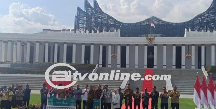 Presiden Jokowi Resmikan Istana Negara di IKN Nusantara, Istana Garuda Ditargetkan Selesai Bulan Depan dan Diresmikan Prabowo