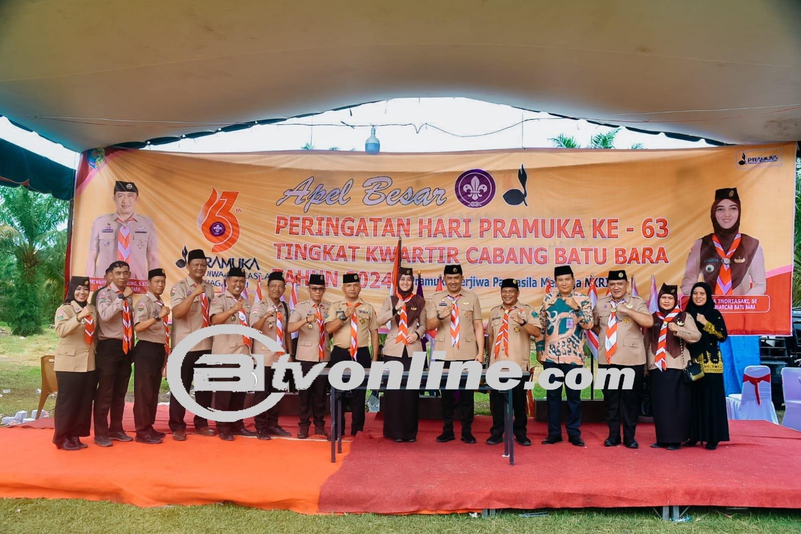 Wisata Danau Laut Tador Resmi Jadi Bumi Perkemahan Pramuka Batu Bara