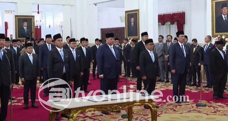 Pelantikan Kabinet Merah Putih: Prabowo Subianto Resmi Lantik 48 Menteri Baru