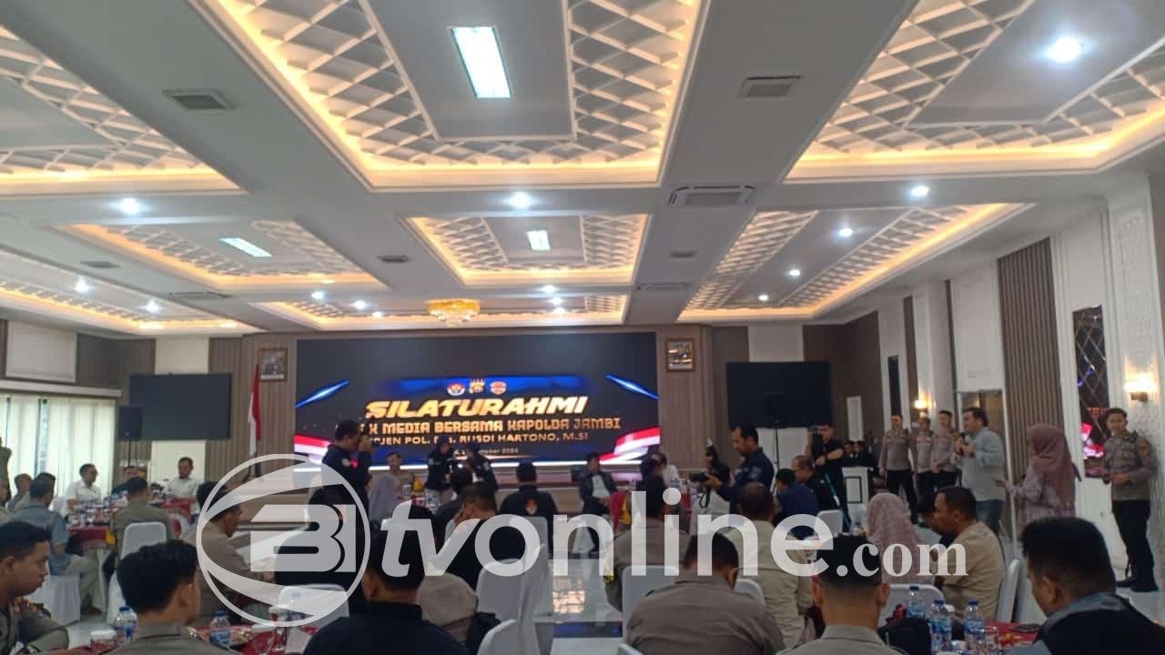 Kapolda Jambi Gelar Silaturahmi Dengan Media Untuk Ciptakan Situasi Aman dan Kondusif Menjelang Pilkada 2024