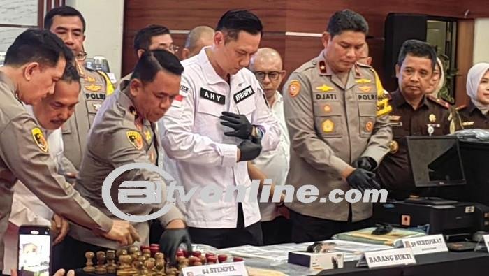 Menteri ATR/BPN AHY Ungkap Dua Kasus Mafia Tanah di Bekasi dengan Kerugian Miliaran Rupiah