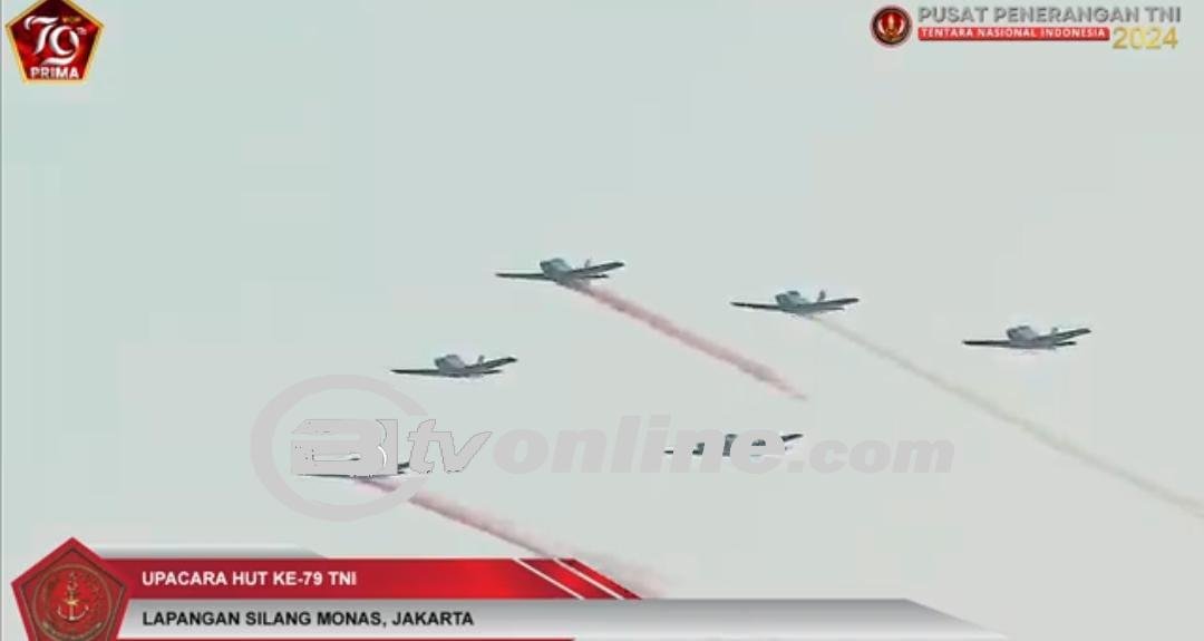Puncak Perayaan HUT ke-79 TNI: Atraksi Megah di Monas