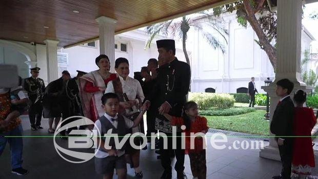 Jokowi dan Iriana Hadiri Pelantikan Prabowo-Gibran di Gedung DPR/MPR