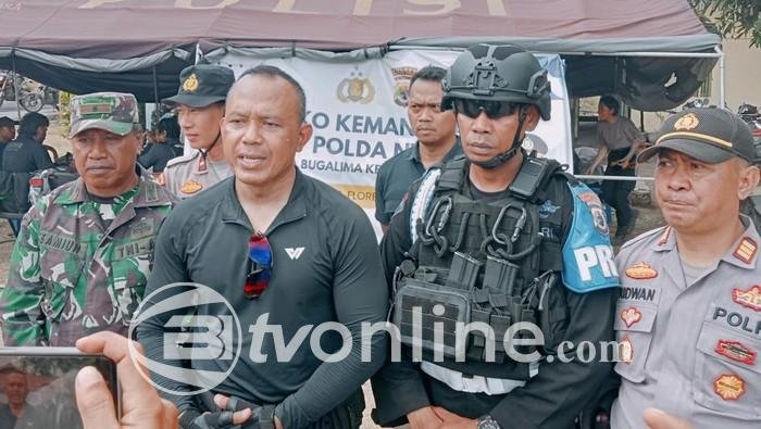 Bentrok Berdarah di Flores Timur, TNI-Polri Amankan Senjata dan Tahan 20 Tersangka