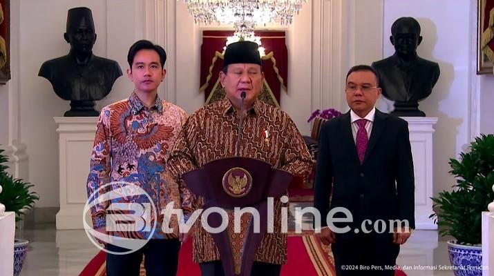 Mewujudkan Harapan Rakyat, Prabowo Subianto Umumkan Jajaran Kabinet Merah Putih