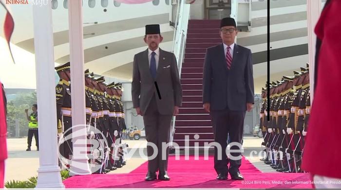 Kedatangan Sultan Brunei di Jakarta: Momen Kenegaraan Menyambut Pelantikan Presiden