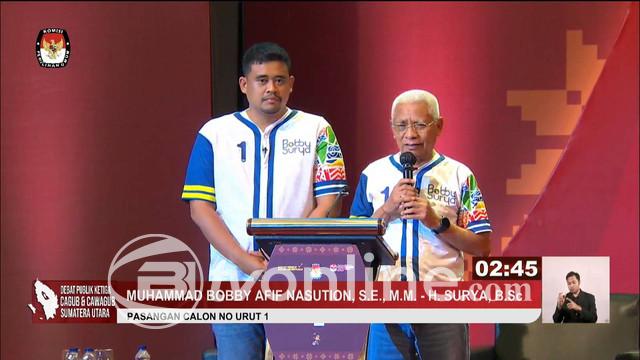 Bobby-Surya Tegaskan Tak Terlibat Politik Uang, Desak Hentikan Isu di Masa Tenang