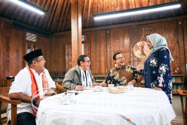 Pramono Anung dan Rano Karno Kunjungi Anies Baswedan di Lebak Bulus, Unggah Momen Hangat di Instagram