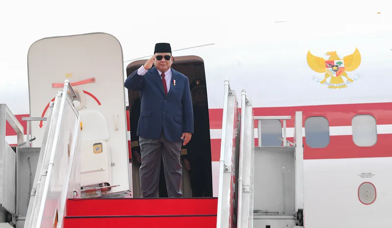 Prabowo Subianto Tiba di Abu Dhabi, Siap Bertemu Presiden PEA Sheikh Mohamed bin Zayed