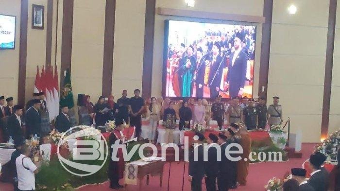 Empat Pimpinan DPRD Kota Medan Resmi Dilantik, Berikut Nama-Namanya