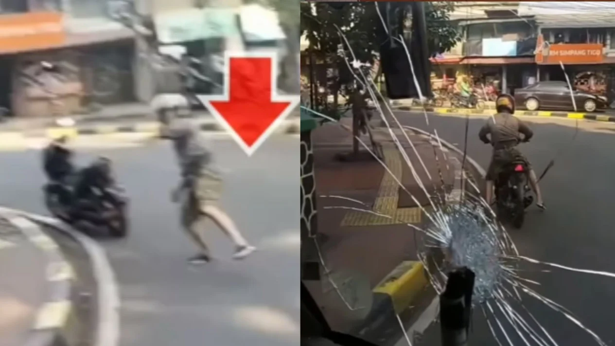 Bus TransJakarta Dilempar Batu di Lenteng Agung, Kaca Depan Pecah, Polisi Selidiki Pelaku