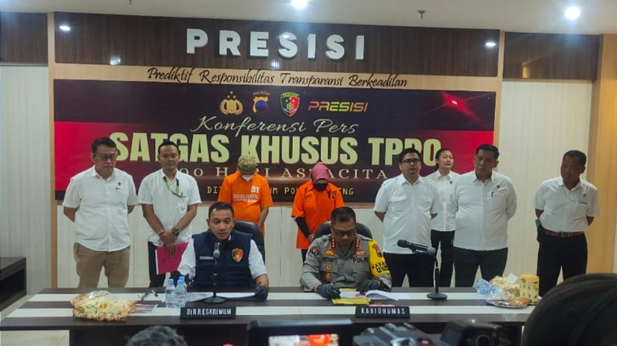 Polda Jateng Ungkap 28 Kasus Tindak Pidana Perdagangan Orang, 29 Tersangka Ditangkap, 40 Korban Diselamatkan