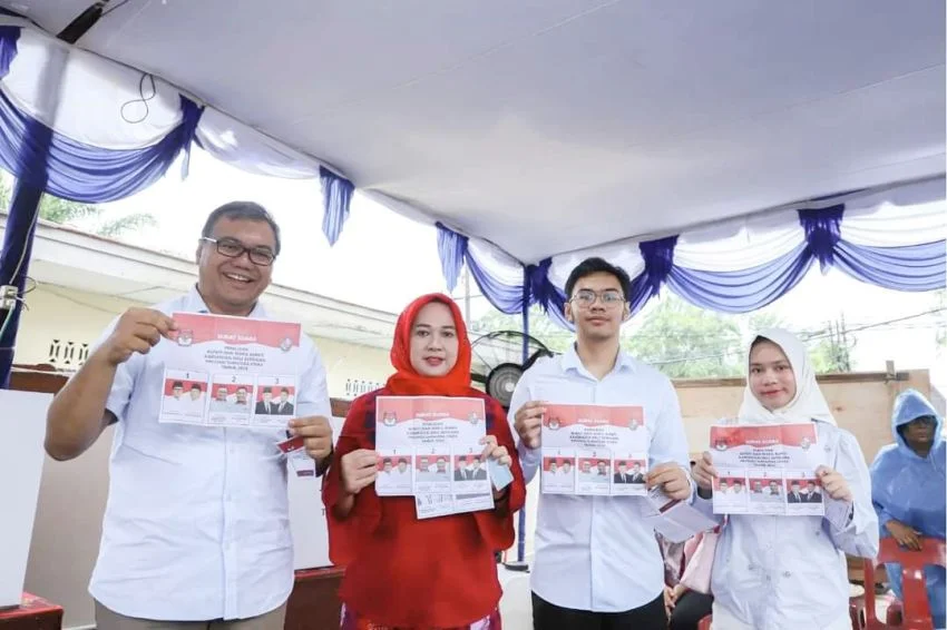Paslon ADIL Unggul Sementara di Pilkada Deliserdang 2024 dengan 52 Persen Suara