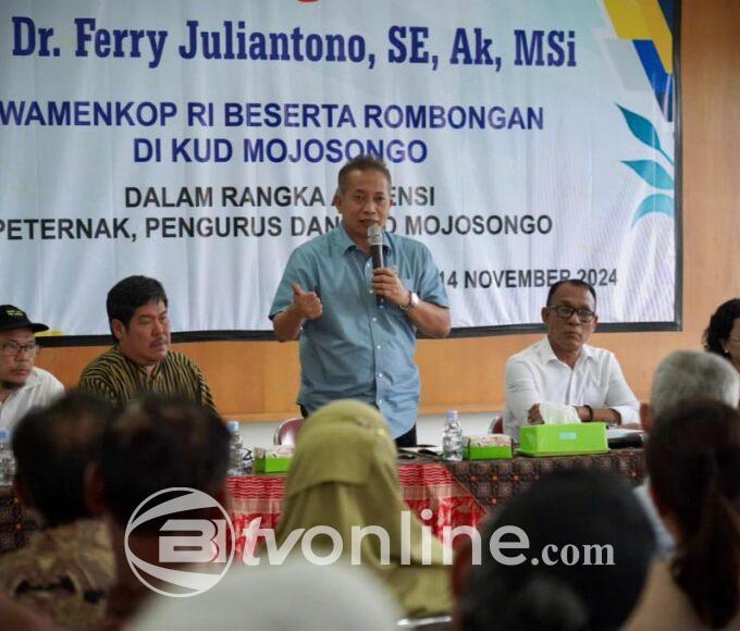 Wamenkop Dorong Koperasi Susu Miliki Pabrik Pengolahan Sendiri untuk Tingkatkan Produksi Susu Lokal