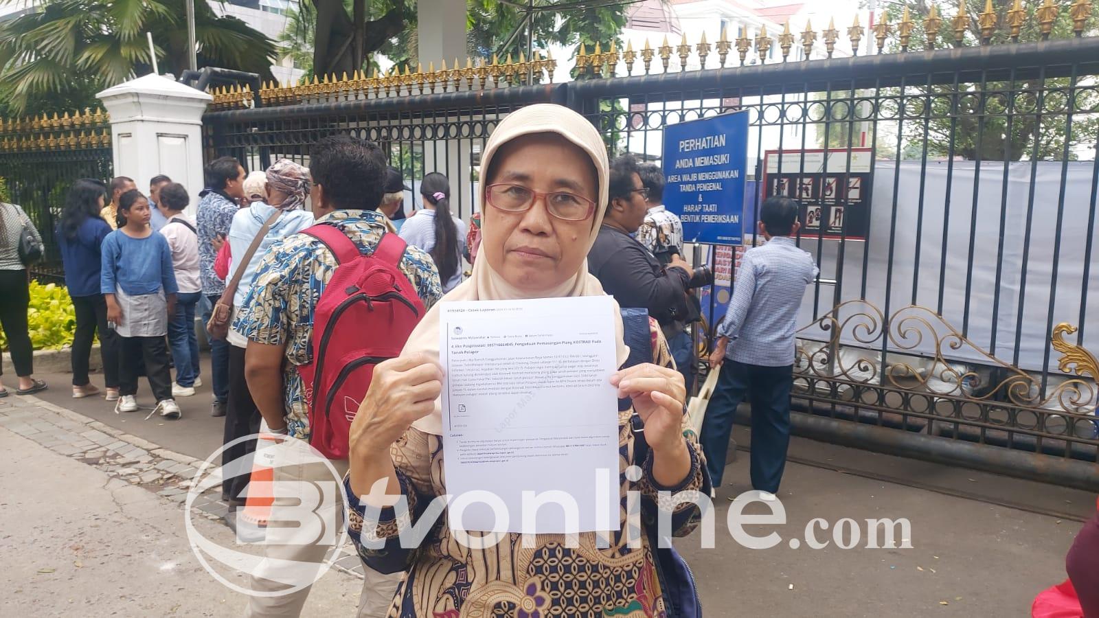 Hak Tanahnya Dirampas Wanita Paruh Baya Lapor Mas Wapres