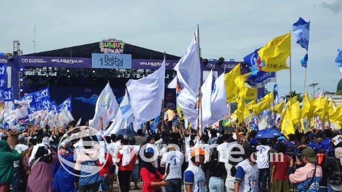 Dihadiri Ribuan Pendukung, Kampanye Akbar Bobby-Surya Jadi Momentum Penutup yang Meriah
