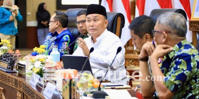 Gubernur Kalteng Sugianto Sabran Pimpin Rakor Tindak Lanjut Kunker Wapres Gibran, Fokus Kebersihan dan Pengelolaan Sampah di Palangka Raya