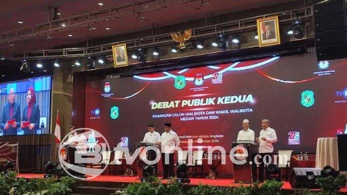 Debat Kedua Calon Walikota Medan: Fokus Tingkatkan Pelayanan Masyarakat dan Atasi Persoalan Daerah