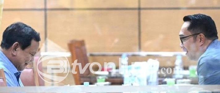 Prabowo Subianto dan Ridwan Kamil Makan Malam Bersama Jelang Pilkada Jakarta