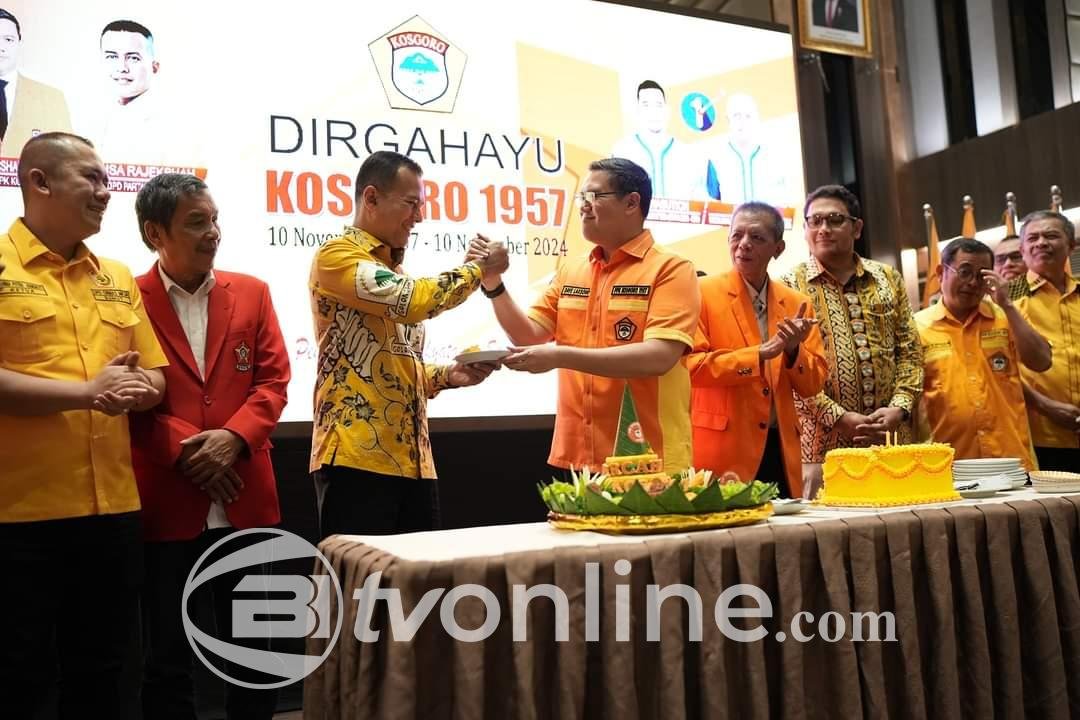 H. Musa Rajeksha Hadiri Perayaan HUT Kosgoro 1957, Serukan Solidaritas dan Pengabdian untuk Bangsa