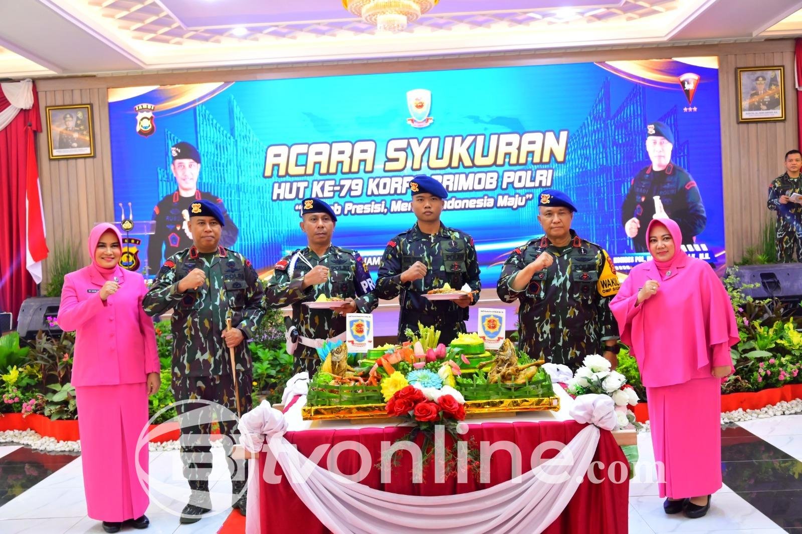 Polda Jambi Gelar Syukuran HUT Ke-79 Korps Brimob Polri 2024, Usung Tema “Brimob Presisi Menuju Indonesia Maju”
