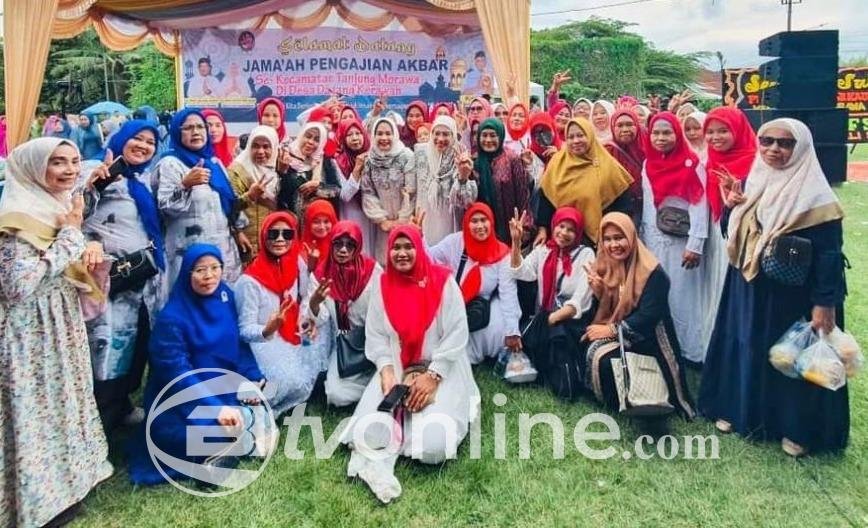 Kehadiran Tanpa Undangan, Istri Calon Bupati Deli Serdang Disindir di Wiridan Ibu-Ibu