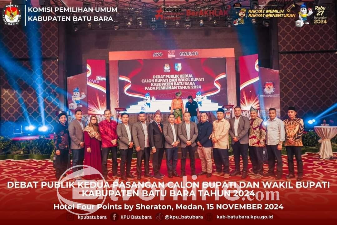 Debat Publik Kedua Calon Bupati Batu Bara 2024: Pasangan Darwis-Oky, Baharuddin-Syafrizal, dan Zahir-Aslam Beradu Visi