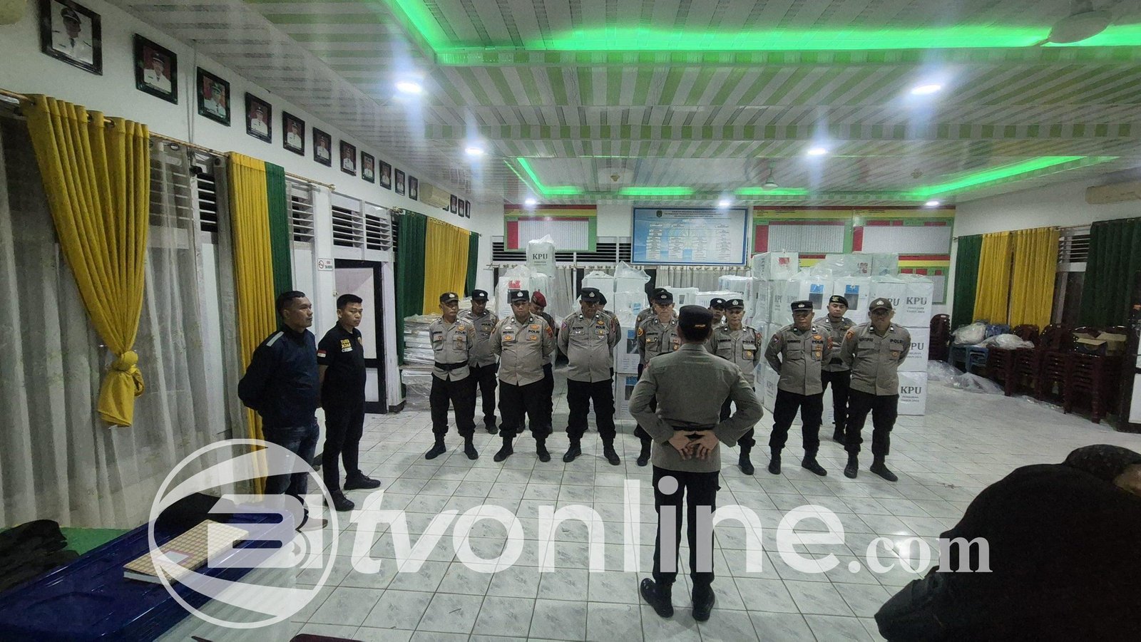 Kasatgas Operasi Mantap Praja Toba 2024 Pastikan Keamanan Pilkada di Labuhanbatu Utara