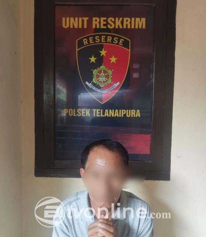 Polsek Telanaipura Tangkap Pelaku Pembunuhan Gegara Tidak Terima Ditagih Hutang