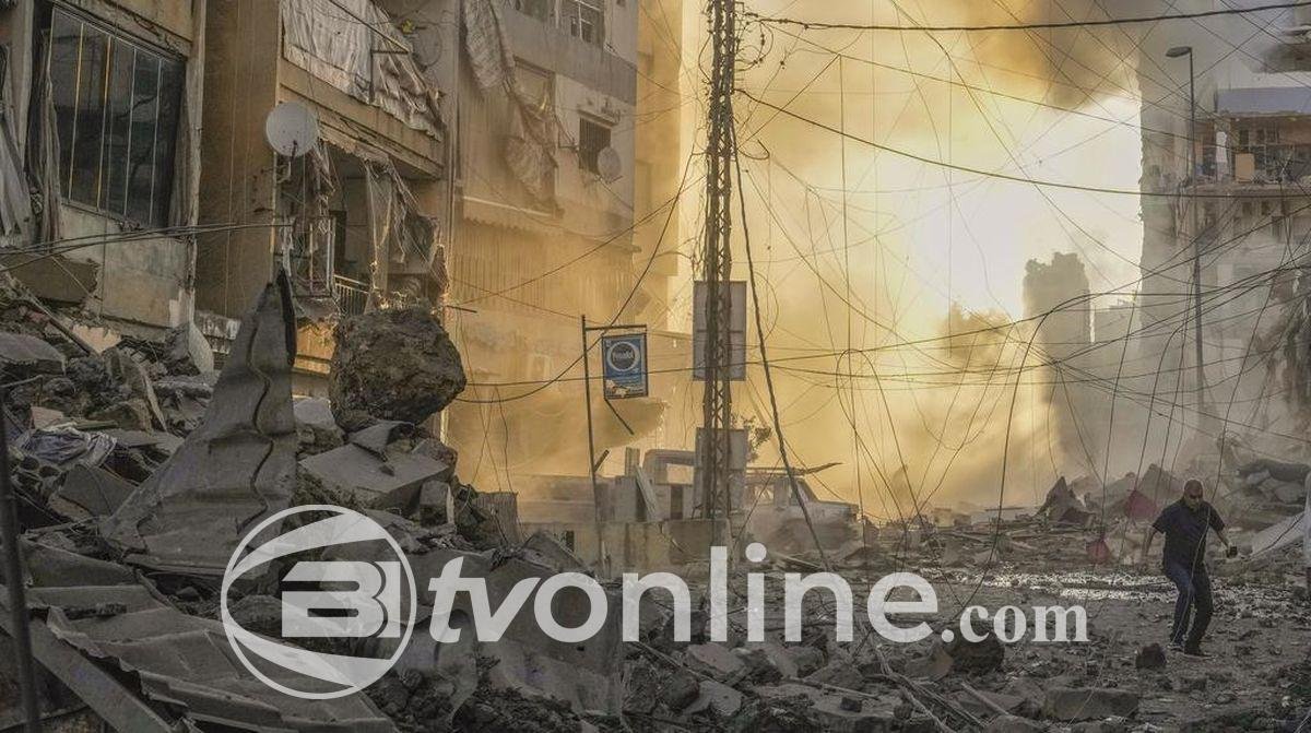 Serangan Rudal Israel Hancurkan Gedung di Beirut, 11 Tewas dan Puluhan Terluka