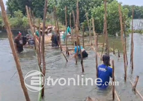 Tanggul Darurat Sungai Bremi Jebol, Banjir Rendam Dua Desa dan Satu Kelurahan di Pekalongan