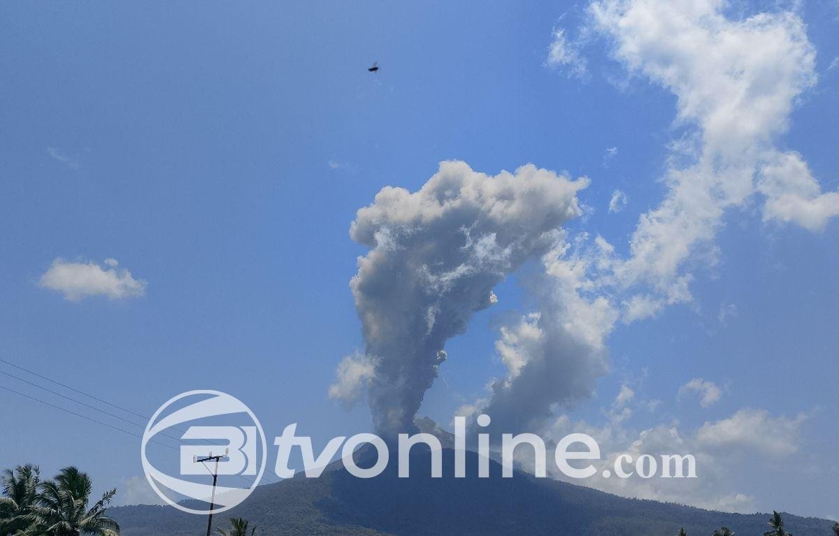 Gunung Lewotobi Laki-Laki Erupsi, PVMBG Sampaikan 6 Rekomendasi untuk Masyarakat