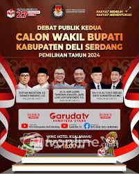 KPU Deli Serdang Rencanakan Debat Publik Terakhir 20 November, Bahas Pembangunan Daerah dan Kebangsaan