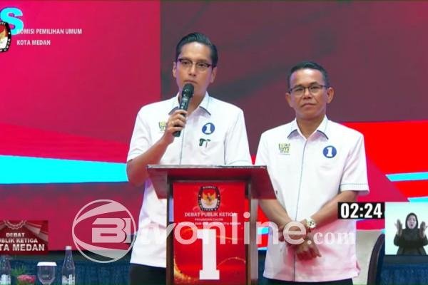 Paslon Rico-Zaki Komit Jaga Kebhinekaan dan Perangi Bullying di Medan