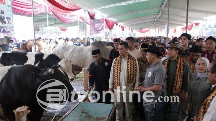 Muzani, Amran Sulaiman, dan Pj Gubernur Lampung Bahas Solusi Masalah Pertanian dan Peternakan di Lampung