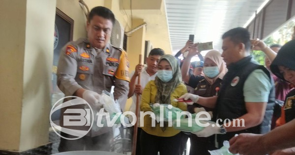 Polres Asahan Musnahkan 38 Kg Sabu Hasil Ungkap Jaringan Internasional