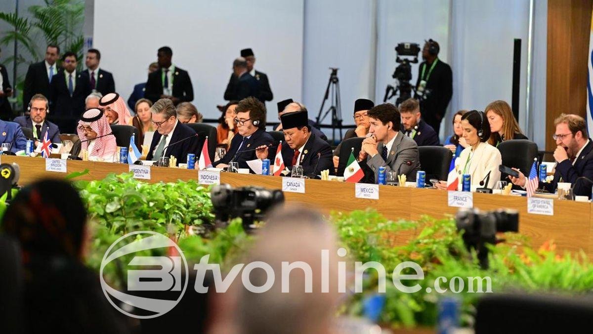 Prabowo Serukan Gencatan Senjata di Gaza dan Ukraina dalam KTT G20 Brasil