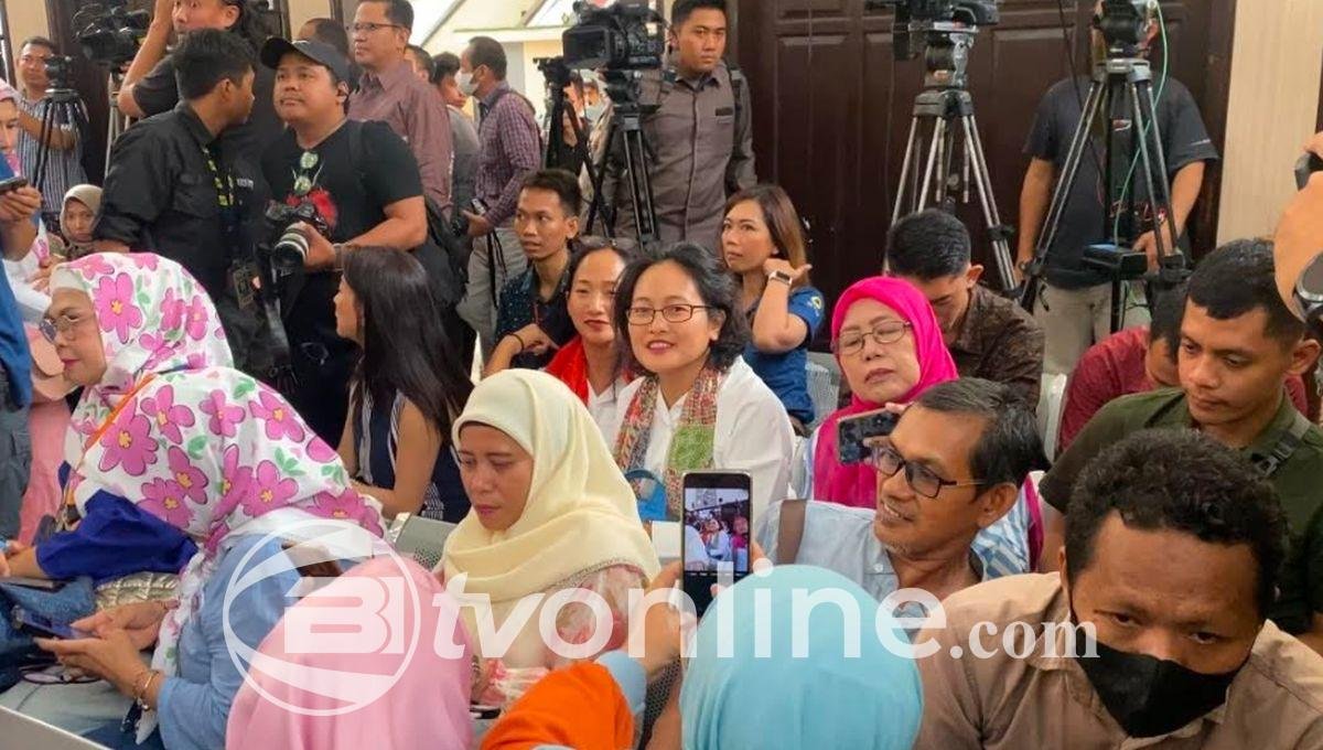Istri Tom Lembong Hadiri Sidang Putusan Praperadilan Terkait Penetapan Tersangka di PN Jakarta Selatan