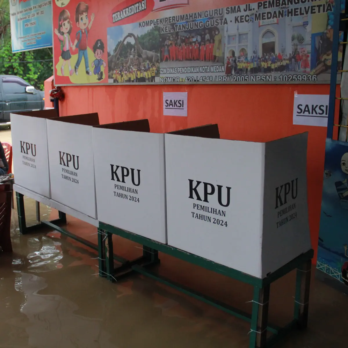 Warga Medan Semangat Gunakan Hak Suara dalam Pemungutan Suara Susulan Pasca Banjir