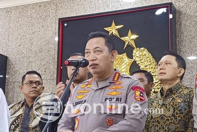 Kapolri Tanggapi Singkat Isu ‘Partai Cokelat’ yang Disebut PDIP